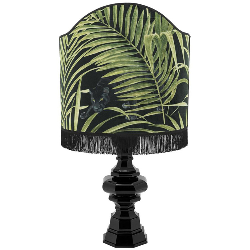 Настольная лампа Table Lamp Empire Scudo Black Green Черный Зеленый в Краснодаре | Loft Concept 