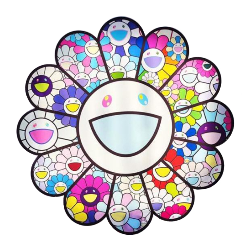 Светильник разноцветный подсолнух Takashi Murakami 2 Мульти в Краснодаре | Loft Concept 