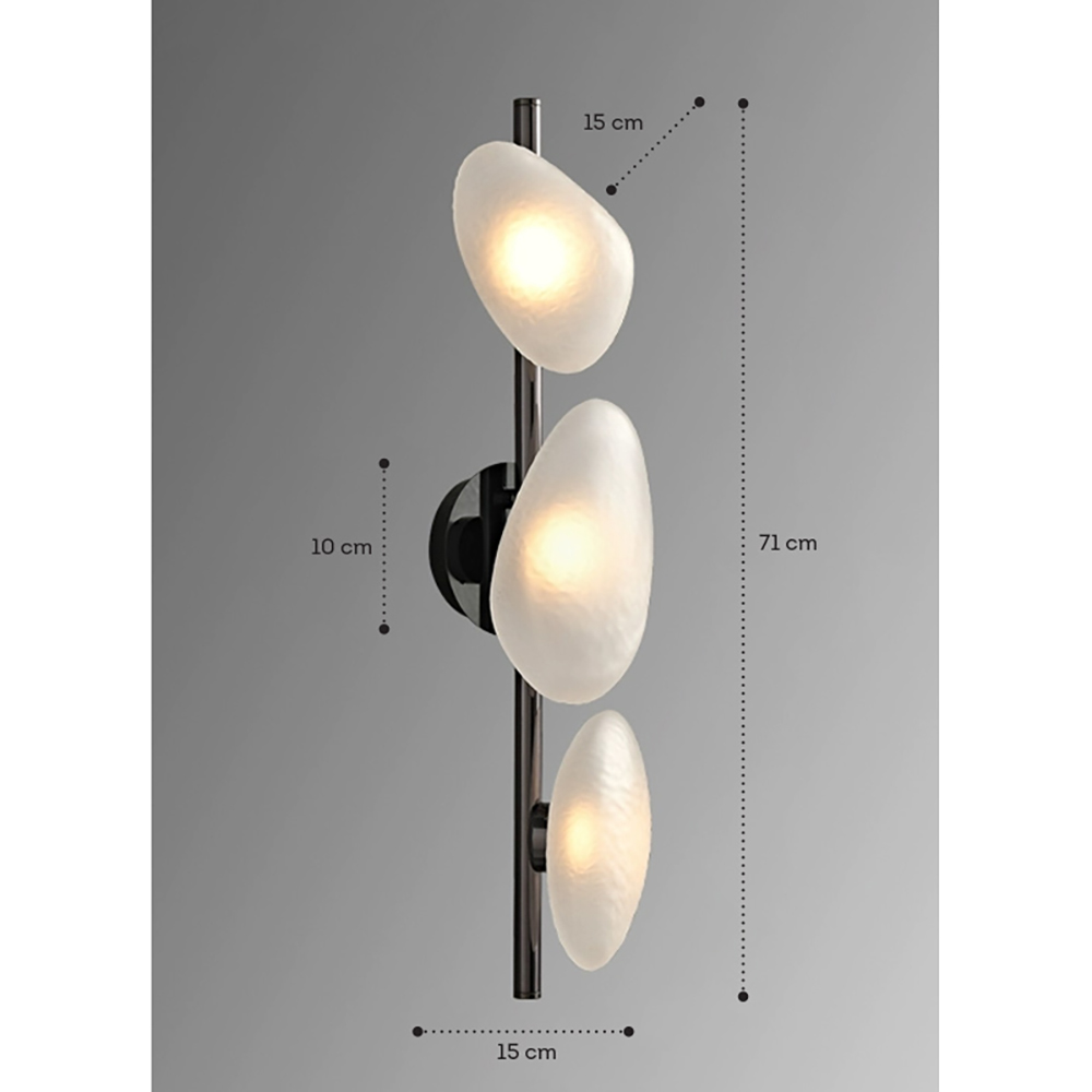 Бра LINDIS FROST LONG WALL 3 лампы Молочное стекло  в Краснодаре