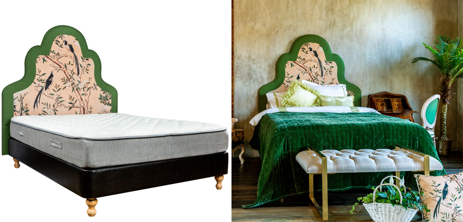 Изголовье для кровати Beige and Green Chinoiserie - Loft-Concept в Краснодаре