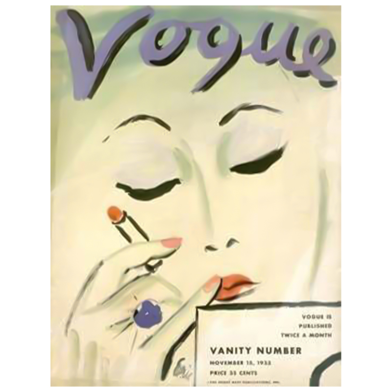 Постер Vogue Cover 1933 November  в Краснодаре | Loft Concept 