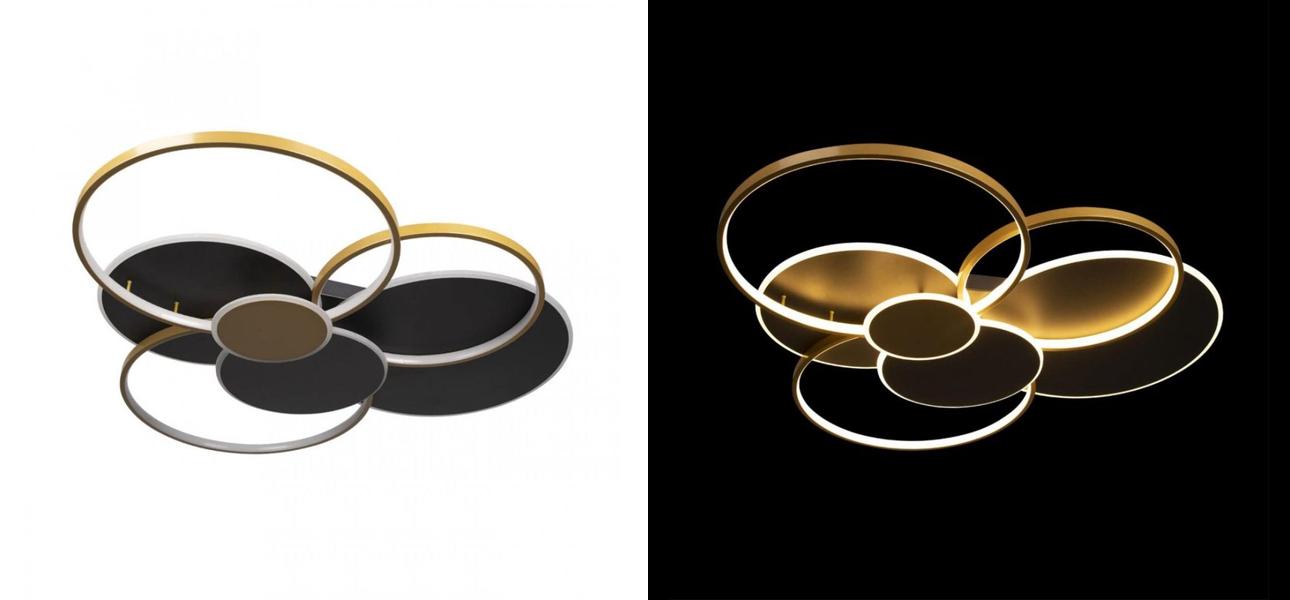 Светильник потолочный BENDIK LIGHTING Black 3 плафона - фото №1