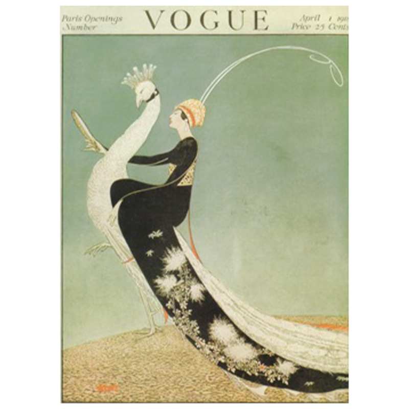 Постер Vogue Cover 1918 April  в Краснодаре | Loft Concept 