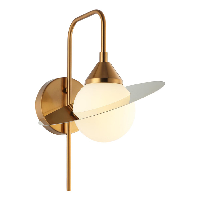 Бра Phainon Gold Wall Lamp Золотой Белый в Краснодаре | Loft Concept 