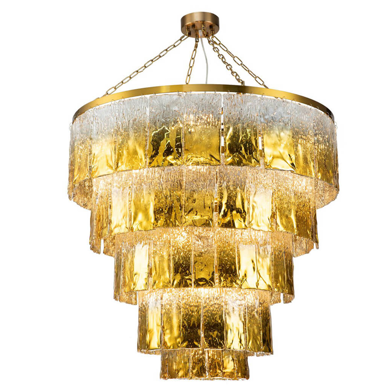 Люстра Golden Ombre Chandelier 100 Золотой в Краснодаре | Loft Concept 