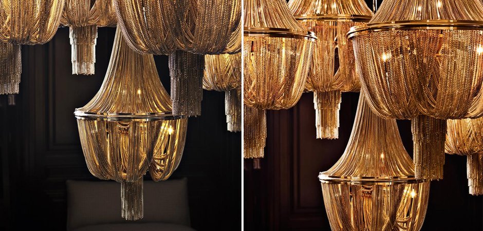 Люстра Chandelier Martinez Gold S - Loft-Concept в Краснодаре