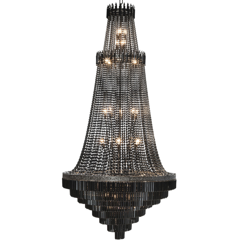 Люстра ABHIKA LAMP EMPIRE BRONZE Черный Темная бронза в Краснодаре | Loft Concept 