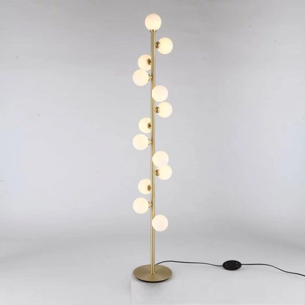 Торшер Bubble Stik Cold floor lamp Латунь в Краснодаре | Loft Concept 