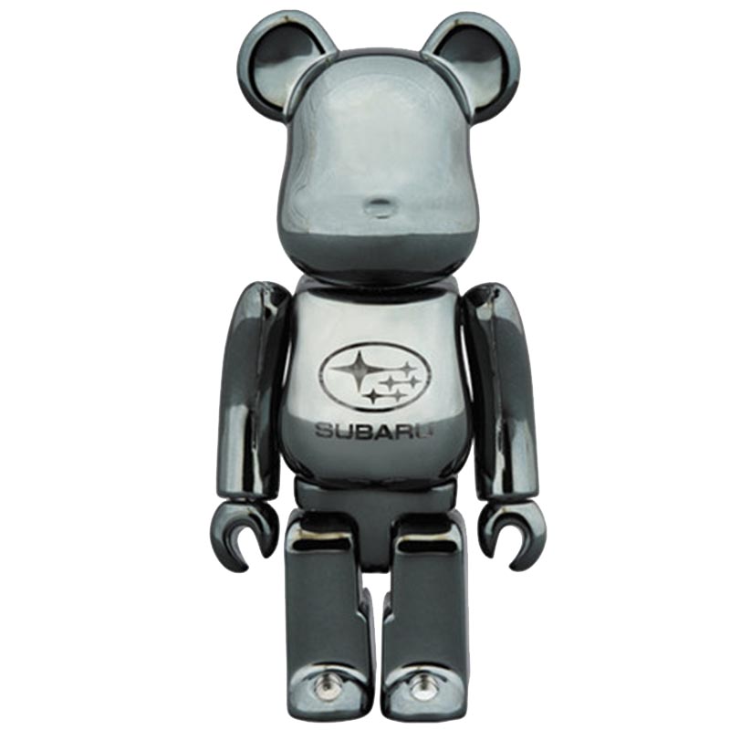 Статуэтка Bearbrick Subaru Темный хром в Краснодаре | Loft Concept 