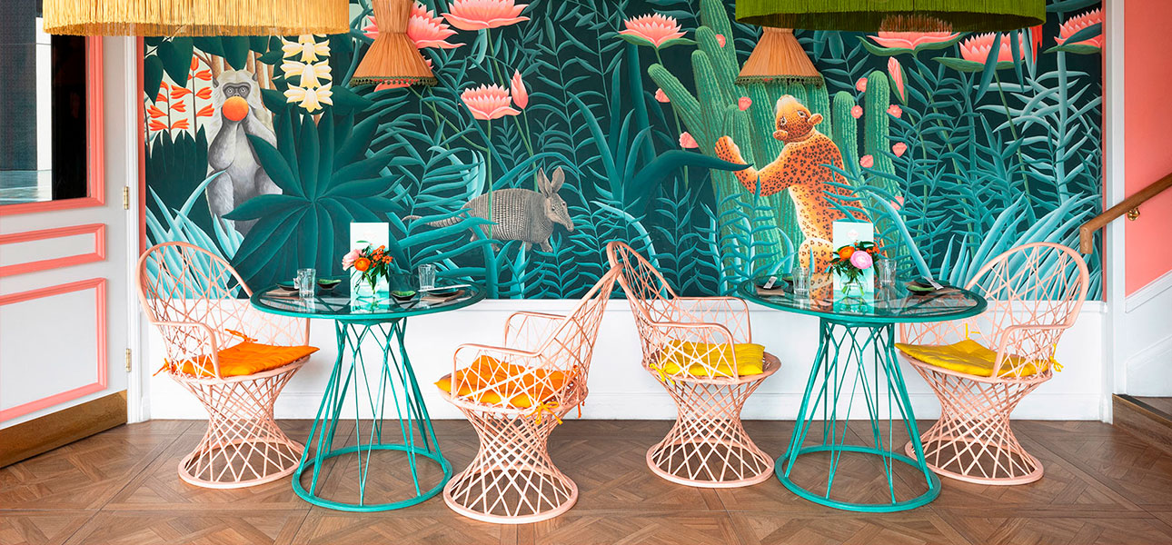 Обои ручная роспись Rousseau Rousseau on scenic paper - фото №1