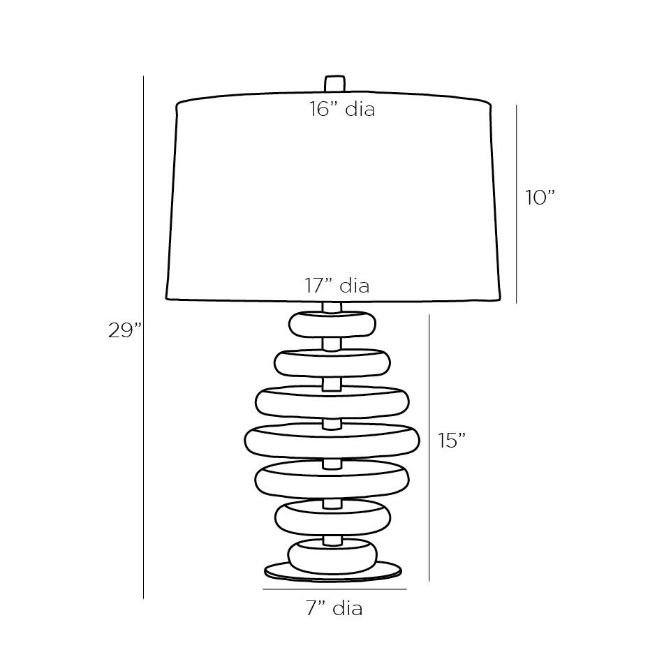 Дизайнерская настольная лампа KIMORA LAMP в Краснодаре