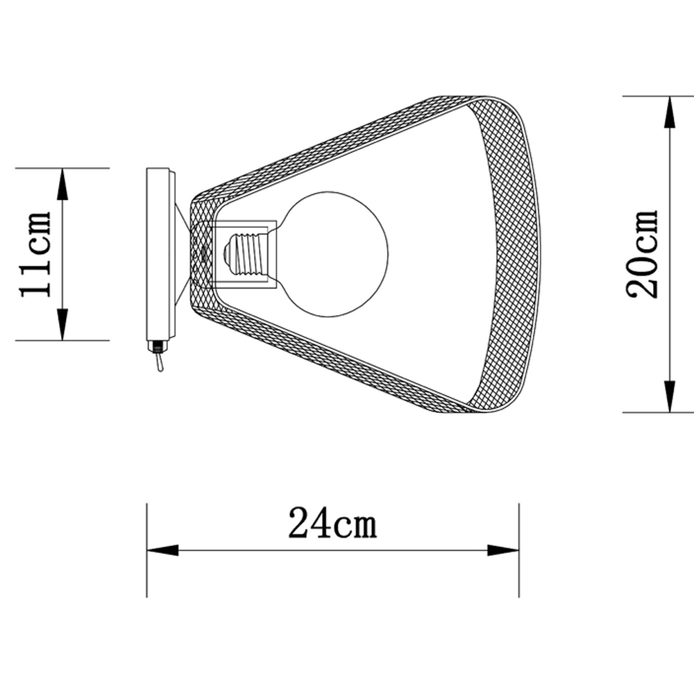 Бра в стиле лофт Lamp Malik в Краснодаре