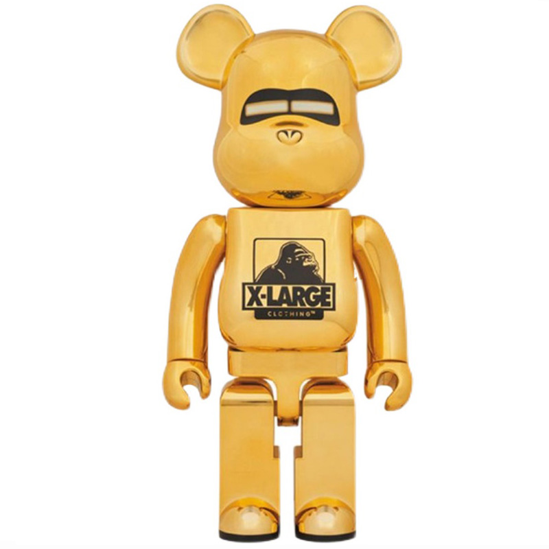 Статуэтка Bearbrick Gold X-Large Золотой Черный в Краснодаре | Loft Concept 