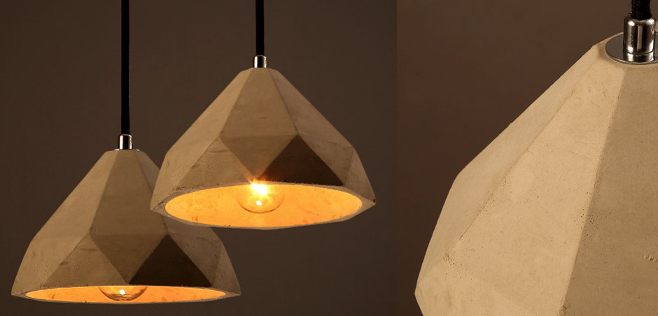 Подвесной светильник Art Concrete Dome Подвесной светильник Art Concrete Dome - Loft-Concept в Краснодаре