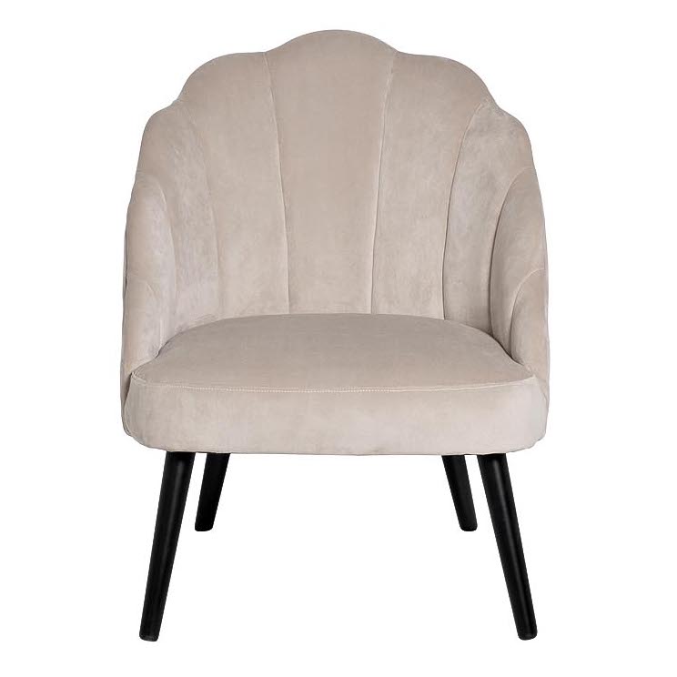 Кресло FolioFlower Armchair beige Бежевый Черный в Краснодаре | Loft Concept 