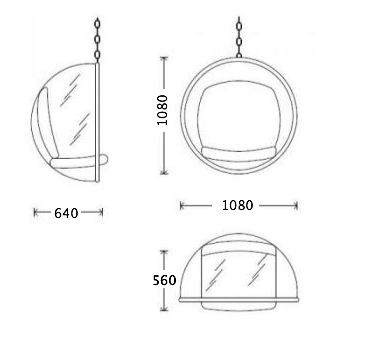 Кресло Bubble Chair в Краснодаре