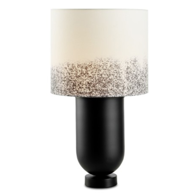 Настольная лампа Adeline Black Table Lamp Черный Белый в Краснодаре | Loft Concept 