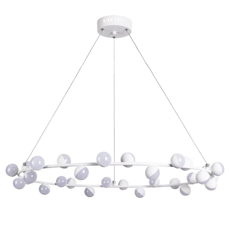 Люстра Vilelme Chandelier white 80 Белый в Краснодаре | Loft Concept 