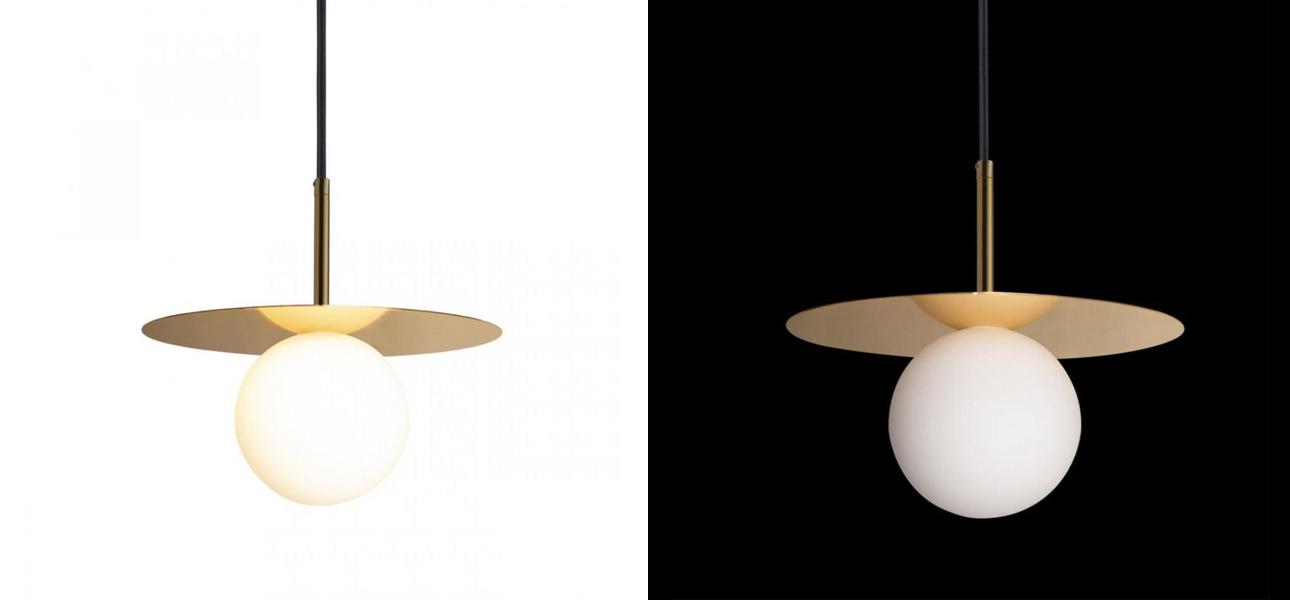 Подвесной светильник MATISSE Gold 25 см - фото №2