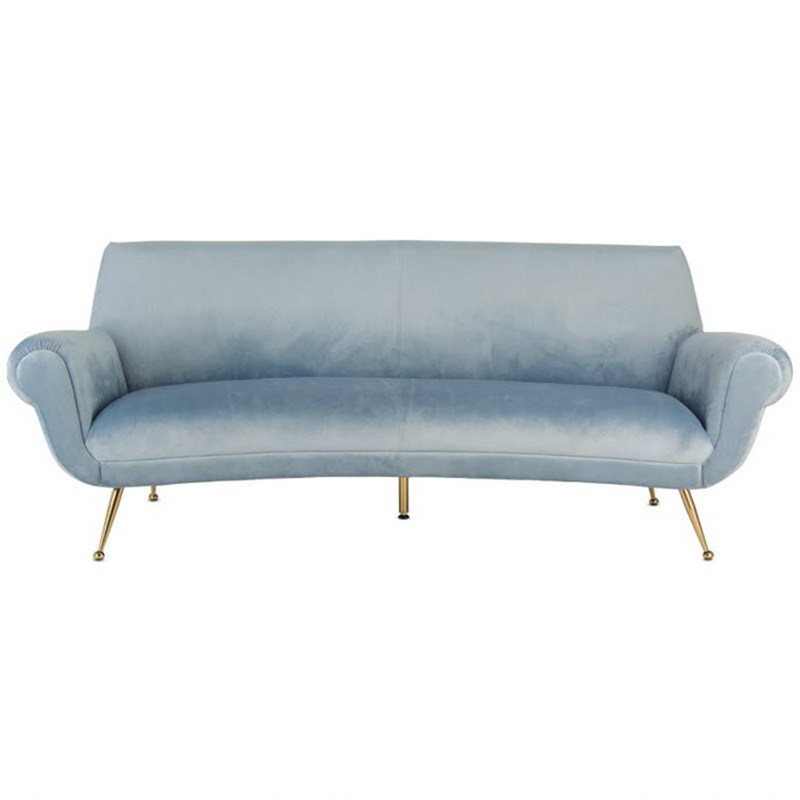 Диван Gigi Radice Lounge Sofa light blue Серо-голубой в Краснодаре | Loft Concept 