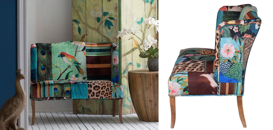 Диван Leopard spots & Bird - Loft-Concept в Краснодаре