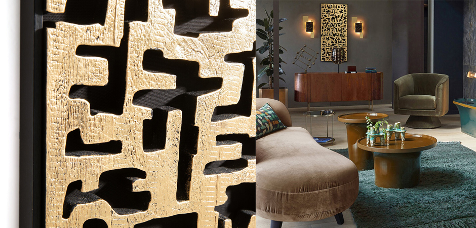 Арт-объект на стену из дерева Carven - фото №1