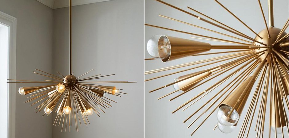Люстра Luxury Copper Metal Thorn Pendant Lights Люстра Luxury Copper Metal Thorn Pendant Lights - Loft-Concept в Краснодаре