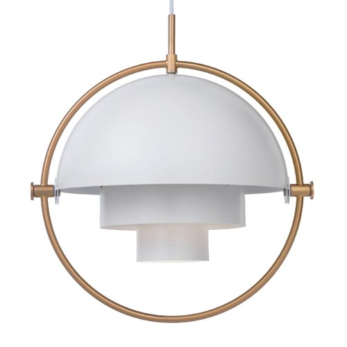 Люстра Louis Weisdorff Multi-lite Pendant White Латунь Белый в Краснодаре | Loft Concept 