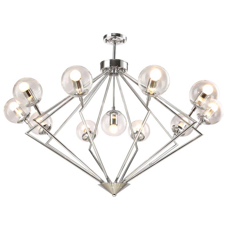 Люстра Liebaud Chandelier 11 lamp Хром в Краснодаре | Loft Concept 