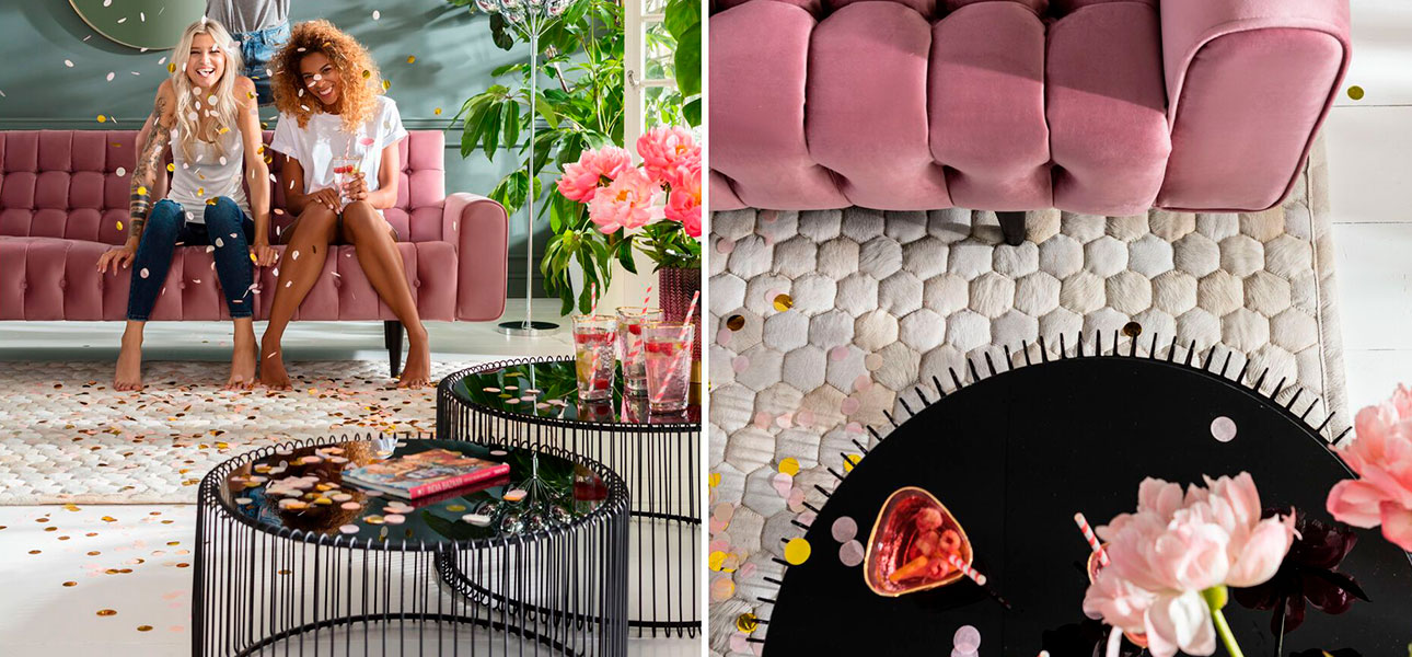 Кофейный столик круглый цвет черный Дуэт Anthony - фото №3