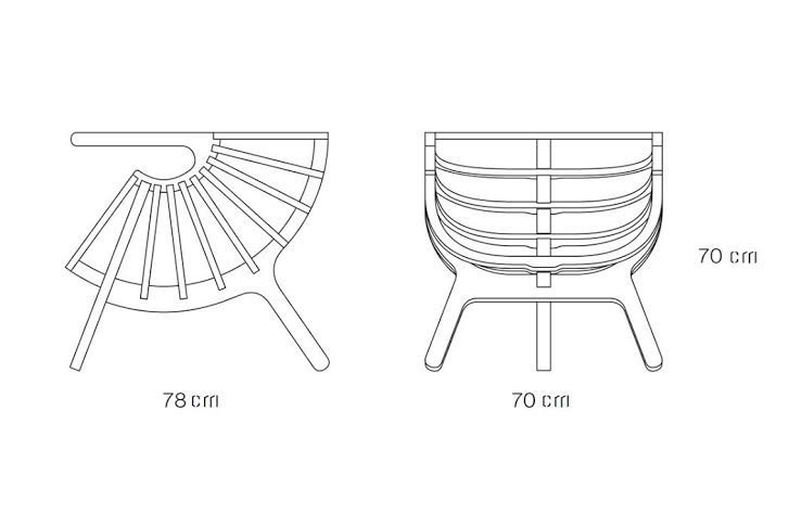 Кресло W_01 design Marco Sousa Santos в Краснодаре