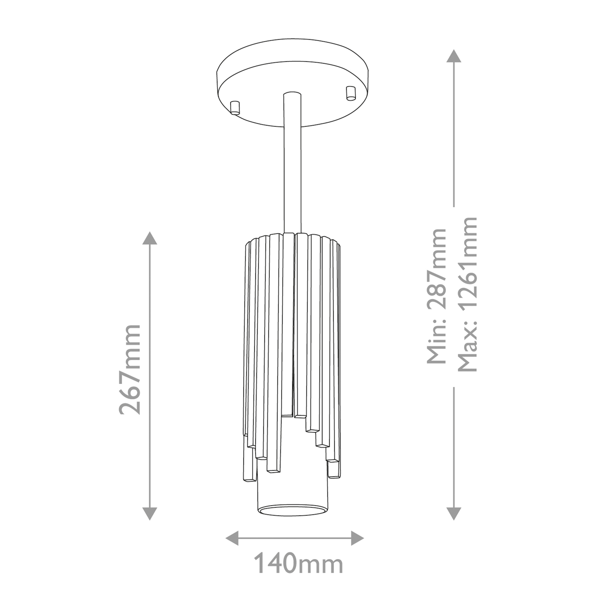 Потолочный светильник латунного цвета с цилиндрическим белым матовым плафоном Elstead Lighting в Краснодаре