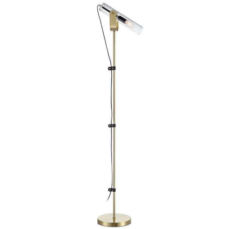 Торшер ReTube Floor Lamp Латунь в Краснодаре | Loft Concept 