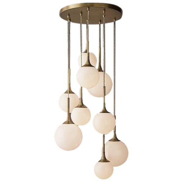 Люстра Restoration Hardware Whitney Chandelier   Латунь в Краснодаре | Loft Concept 