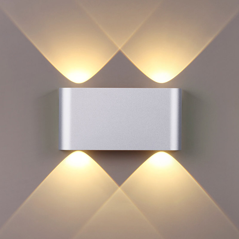 Бра Obverse Silver Rectangle A Wall lamp Серебряный в Краснодаре | Loft Concept 