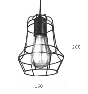 Cветильник Loft Nest Cage №1 в Краснодаре