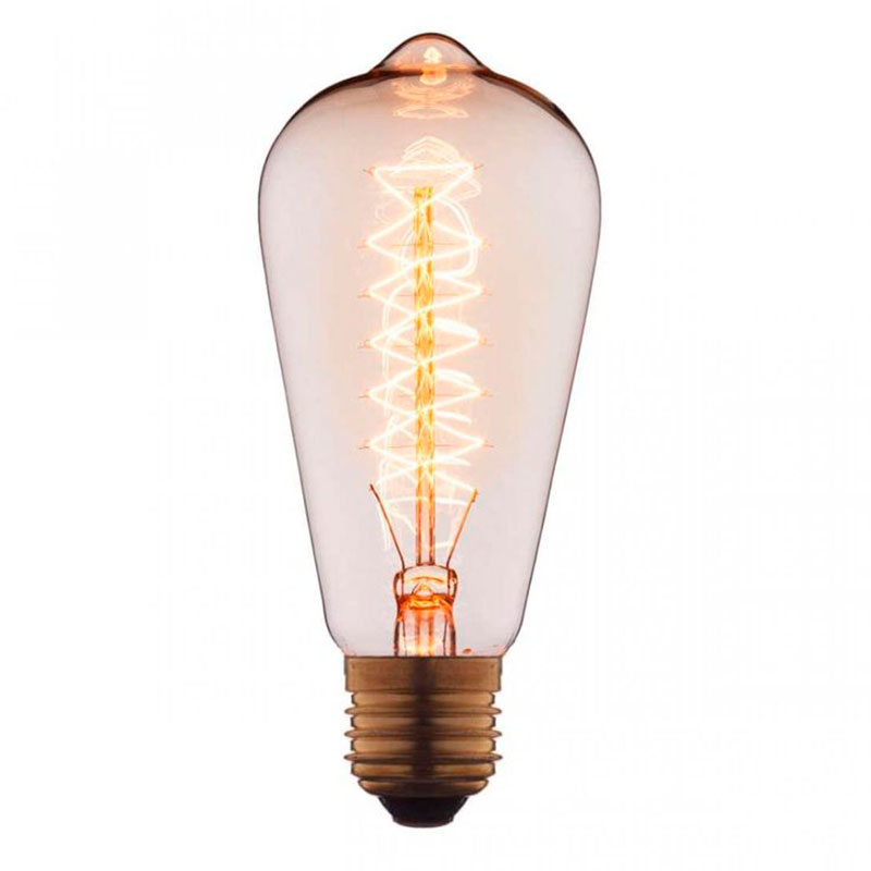 Лампочка Loft Edison Retro Bulb №6 40 W  в Краснодаре | Loft Concept 