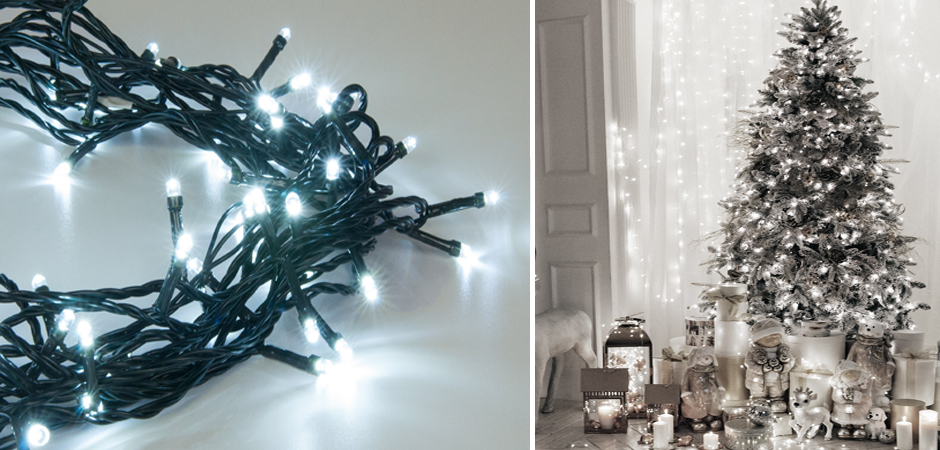 Интерьерная Гирлянда Белые диоды - Loft-Concept в Краснодаре