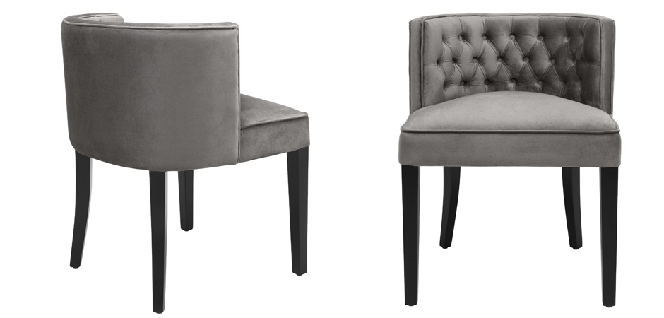 Стул Eichholtz Dining Chair Dearborn grey Стул Eichholtz Dining Chair Dearborn grey - Loft-Concept в Краснодаре