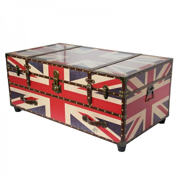 Сундук Union Jack Traveler Style  в Краснодаре | Loft Concept 