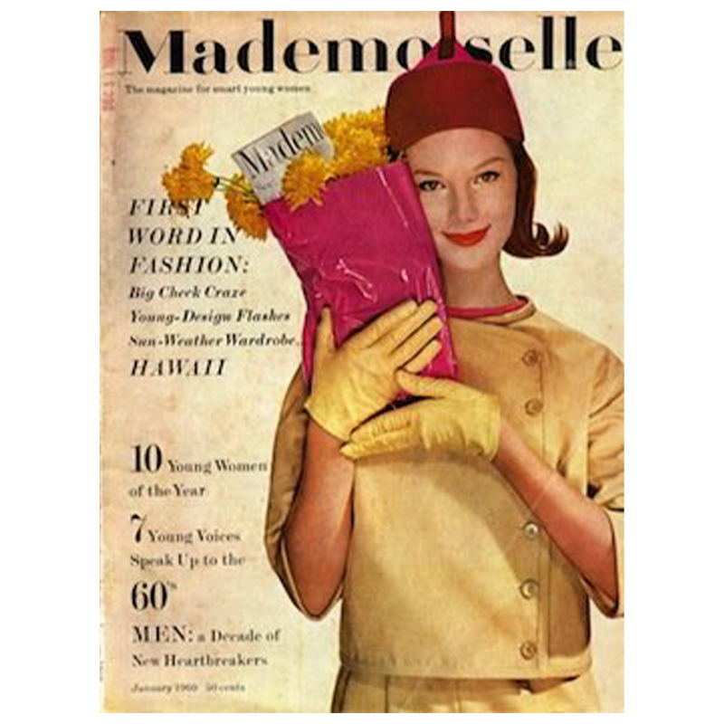 Постер Mademoiselle Cover 1960 January  в Краснодаре | Loft Concept 