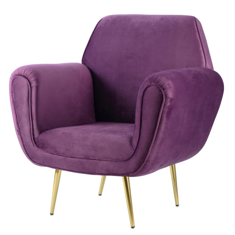 Кресло Lounge Chairs Gigi Radice purple Фиолетовый в Краснодаре | Loft Concept 