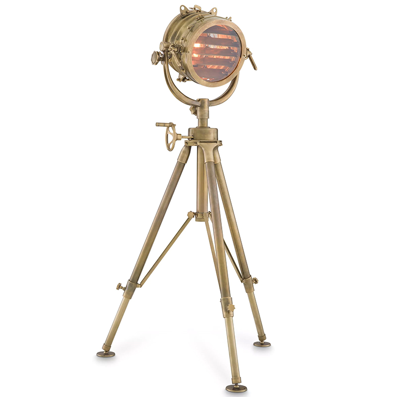 Торшер Eichholtz Floor Lamp Royal Master Sealight Brass Латунь в Краснодаре | Loft Concept 