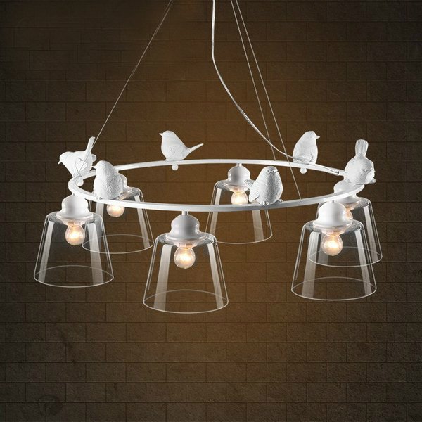 Люстра Provence Bird Chandelier Белый в Краснодаре | Loft Concept 