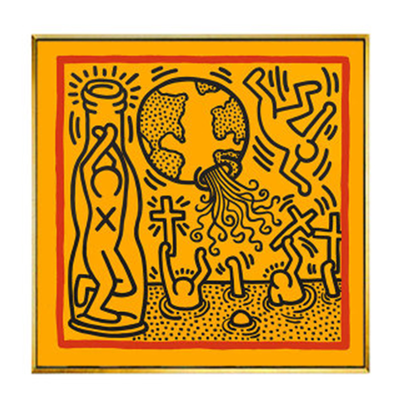 Постер Keith Haring 10 Мульти в Краснодаре | Loft Concept 