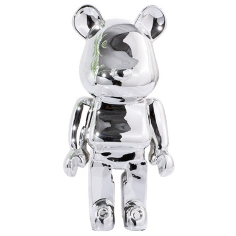 Статуэтка Bearbrick Silver Серебряный в Краснодаре | Loft Concept 