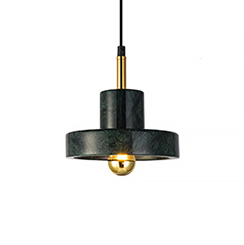 Подвесной светильник Tom Dixon Stone Pendant Black Черный Золотой в Краснодаре | Loft Concept 