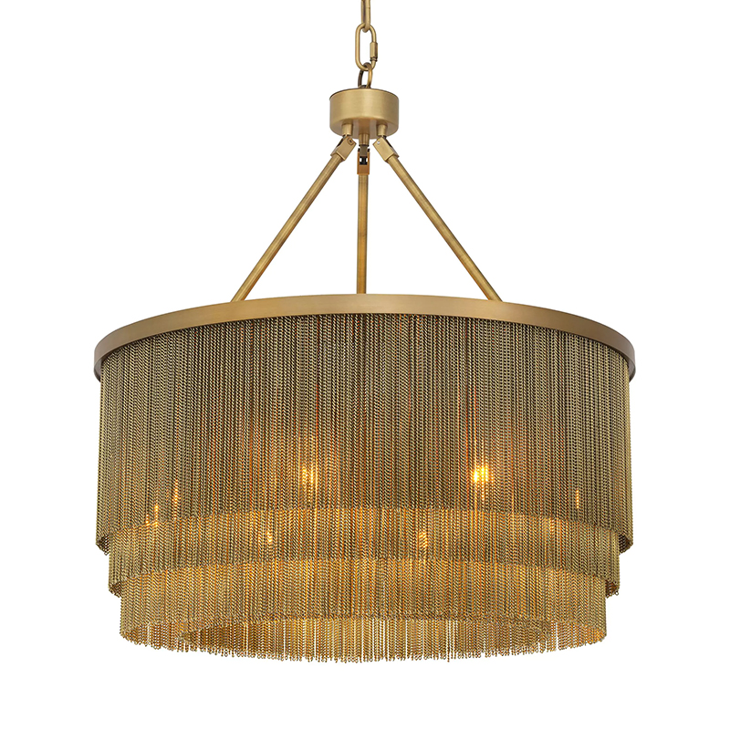 Люстра Eichholtz Chandelier Tissot S Brass Латунь в Краснодаре | Loft Concept 