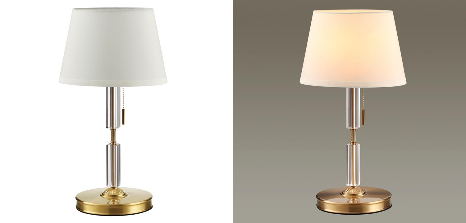 Настольная лампа Ramona White Table Lamp - фото