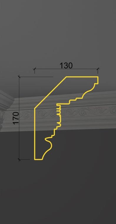 Карниз с орнаментом KO-10 в Краснодаре